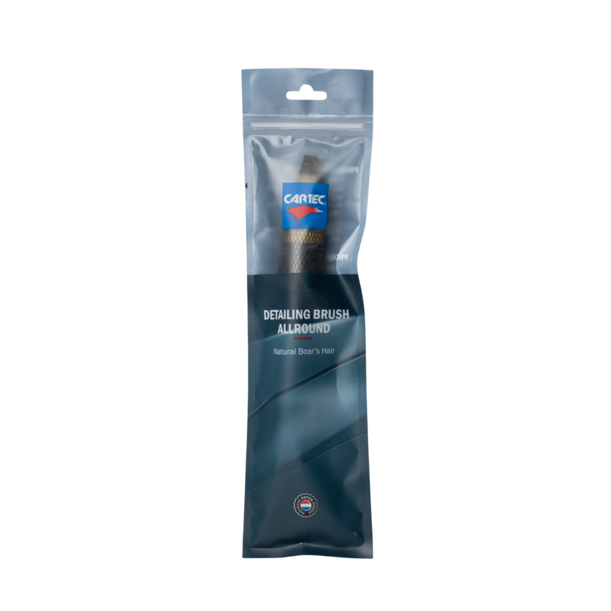 Cartec Detailing Brush Allround con setole in pelo naturale di cinghiale in confezione sigillata trasparente