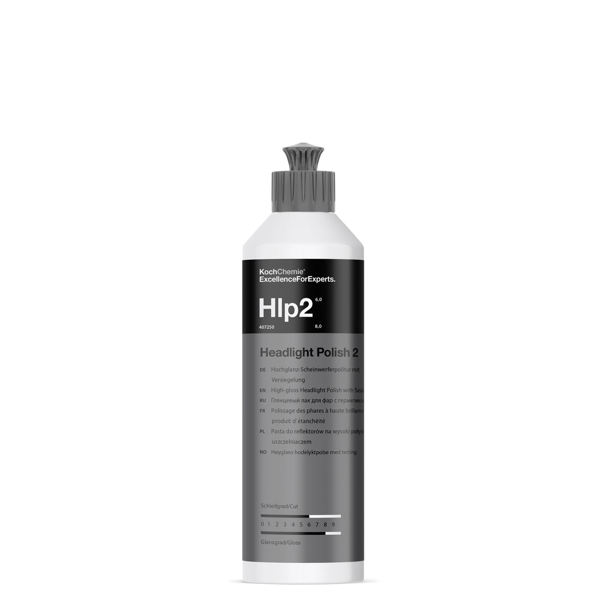 flacone Headlight Polish 2 Hlp2 Koch‑Chemie polish finale per fari auto in PMMA
