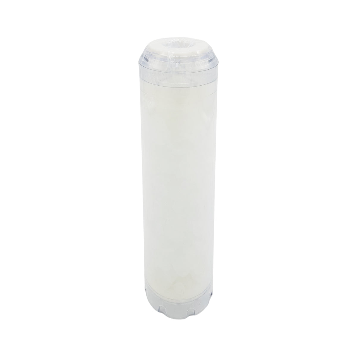 Cartuccia IDROBASE con cristalli di polifosfato, addolcitore d'acqua per prevenire incrostazioni e migliorare l'efficienza dei sistemi di lavaggio.