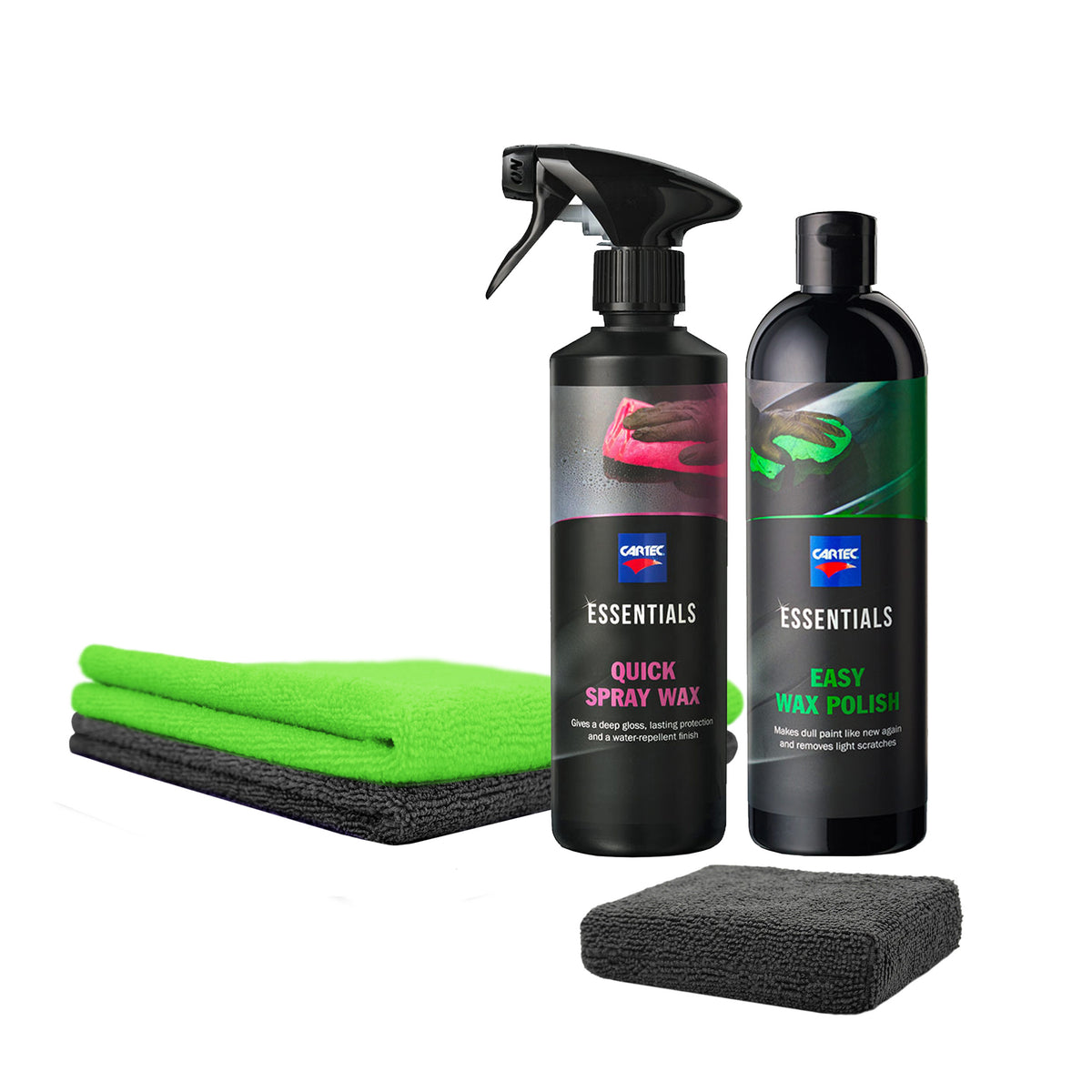 Kit Protezione Carrozzeria Basic CARTEC, set completo per la protezione e cura della carrozzeria del veicolo.