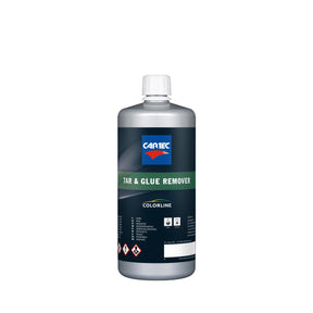 Bottiglia di CARTEC Tar & Glue Remover per la rimozione di catrame e residui di colla.