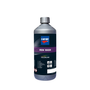 bottilia di detergente CARTEC Iron Wash per la rimozione di contaminazioni ferrose e ossidazioni.
