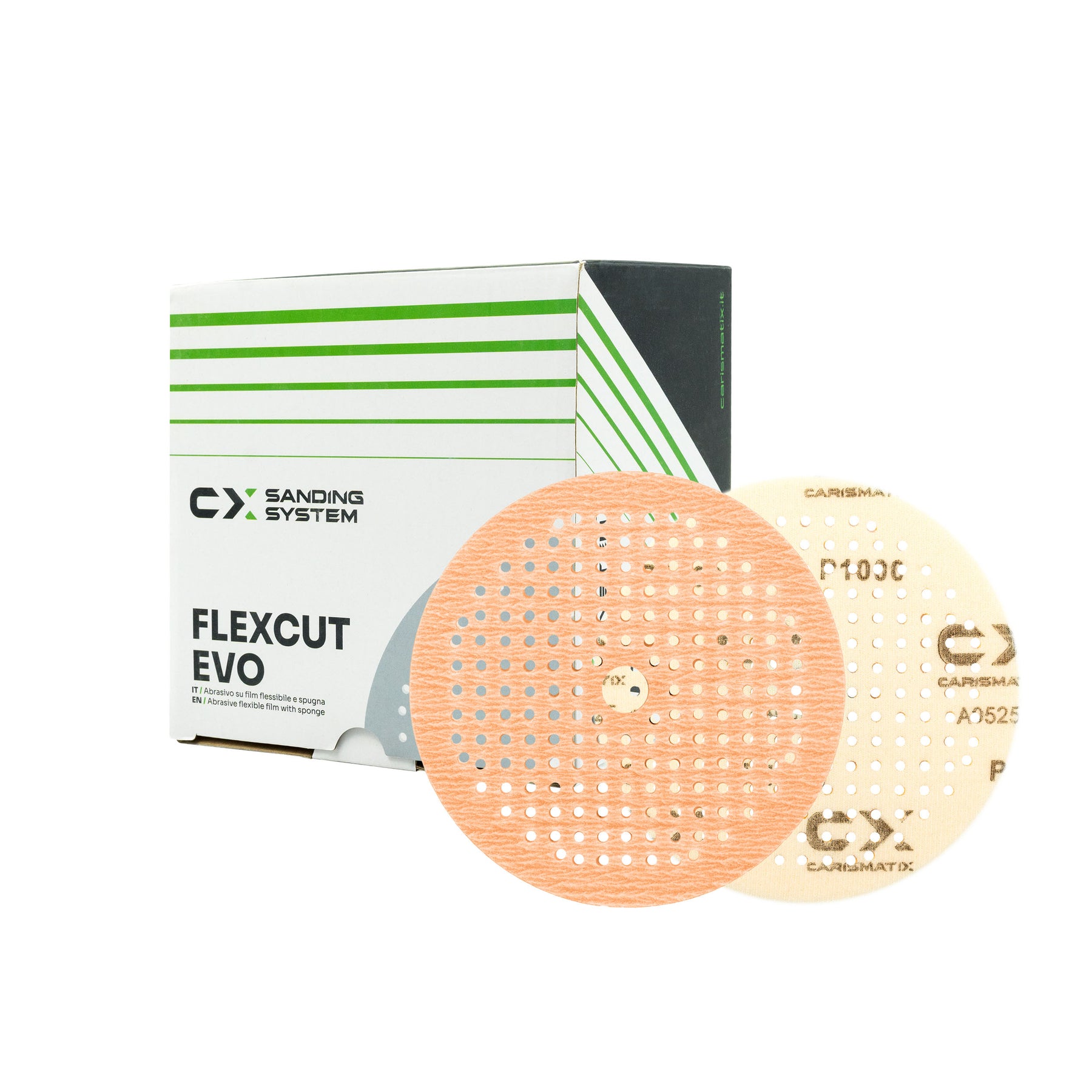 CARISMATIX FLEXCUT EVO – P1000 / Ø6" / 150mm / Scatola (25pz)