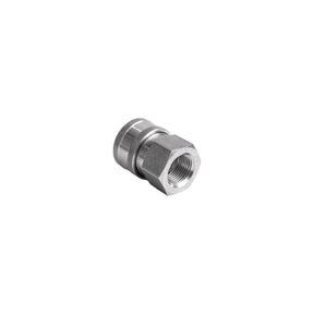 Idrobase Attacco Rapido a.p. a sfere Inox F, MIDI, G3/8"F