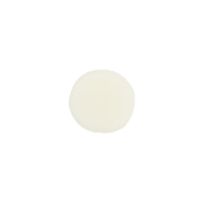 Tampone di lucidatura CARTEC bianco soft per lucidatrice rotorbitale, ideale per una finitura delicata e uniforme.