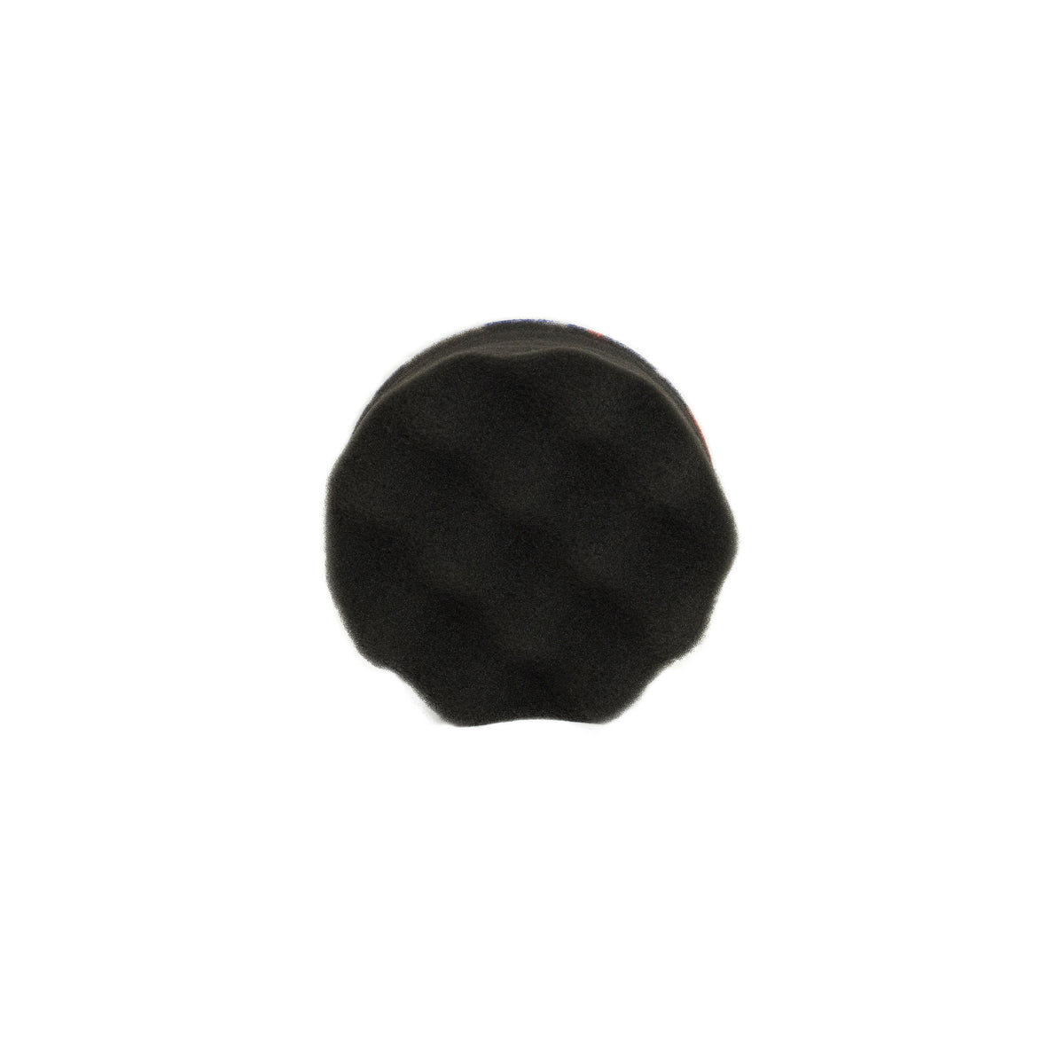 Tampone di lucidatura CARTEC antracite ultrasoft per lucidatrice rotativa, ideale per una finitura delicata e uniforme.