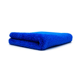 Panno Ultrasoft Buffing 500 in microfibra blu, piegato, con una texture ultra-morbida.
